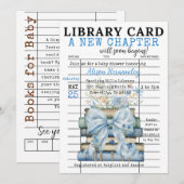 It's a BOY! A New Chapter Begins Invitation 招待状 (正面/裏面)