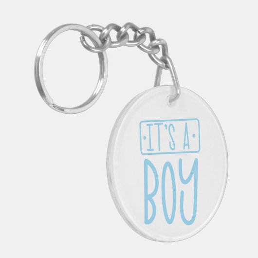 It's a Boy Acrylic Keychain キーホルダー (正面左)