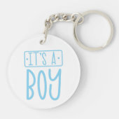 It's a Boy Acrylic Keychain キーホルダー (裏面)
