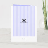 It's a Boy - Baby Shawerサンキューカード サンキューカード (裏面)