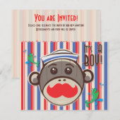 It's a Boy Baby Shawer招待状 招待状 (正面/裏面)