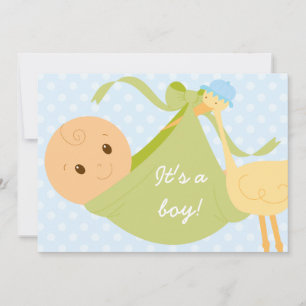 It's A Boy Baby Shawer招待状 招待状