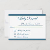 It's A Boy Baby Shawer RSVP Card（少年用ベビーシャワーRSVPカード (裏面)