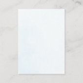 It's a boy bearly wait woodland baby bear shower エンクロージャーカード (裏面)