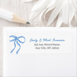 It's a Boy Blue Ribbon ラベル