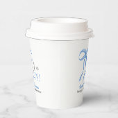 It's a Boy Blue Ribbon 紙コップ (右)