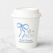 It's a Boy Blue Ribbon 紙コップ (正面)