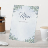 Its a Boy Greenery Blue Waterカラーメニュー 台座サイン (インサイチュ)