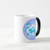"It's a Boy!" Magic Heat-Reveal Mug – PC design モーフィングマグカップ (正面右)
