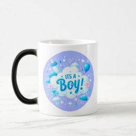 "It's a Boy!" Magic Heat-Reveal Mug – PC design モーフィングマグカップ