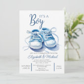 Its A Boys Theme Baby Shower Invitation 招待状 (スタンド正面)