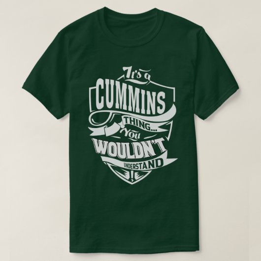 Its a CUMMINS Thing Gifts Premium Tシャツ (デザイン正面)