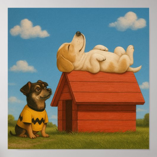 "It's a Dogs Life" ポスター (正面)