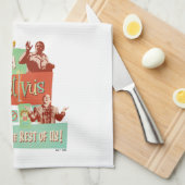 It's a Festivus for the Rest of Us キッチンタオル (四つ折り)