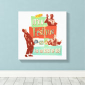 It's a Festivus for the Rest of Us キャンバスプリント (インサイチュ (ウッドフロア))