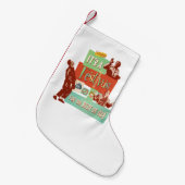 It's a Festivus for the Rest of Us スモールクリスマスストッキング (正面 (吊り時))