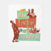 It's a Festivus for the Rest of Us フリースブランケット (正面)