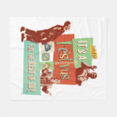 It's a Festivus for the Rest of Us フリースブランケット (正面(横))