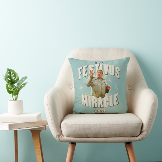 It's a Festivus Miracle クッション (椅子)