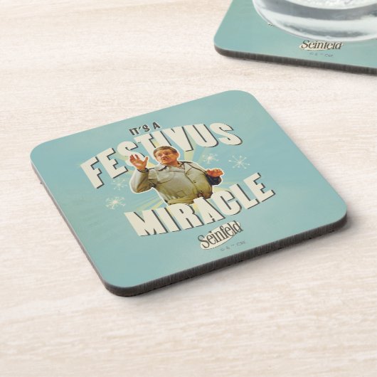 It's a Festivus Miracle コースター (左側)