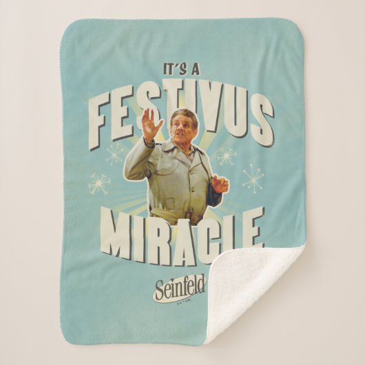 It's a Festivus Miracle シェルパブランケット (正面)