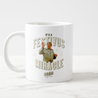 It's a Festivus Miracle ジャンボコーヒーマグカップ