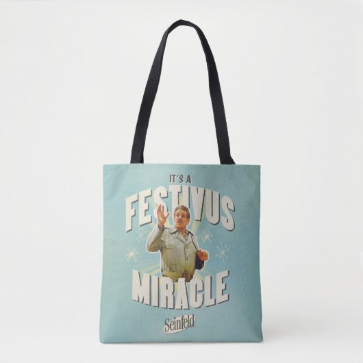 It's a Festivus Miracle トートバッグ (正面)