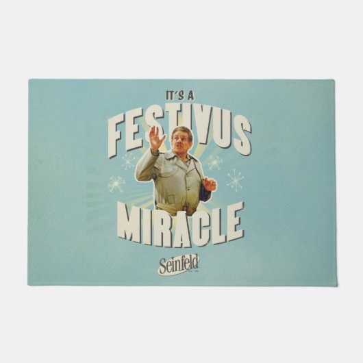 It's a Festivus Miracle ドアマット (正面)