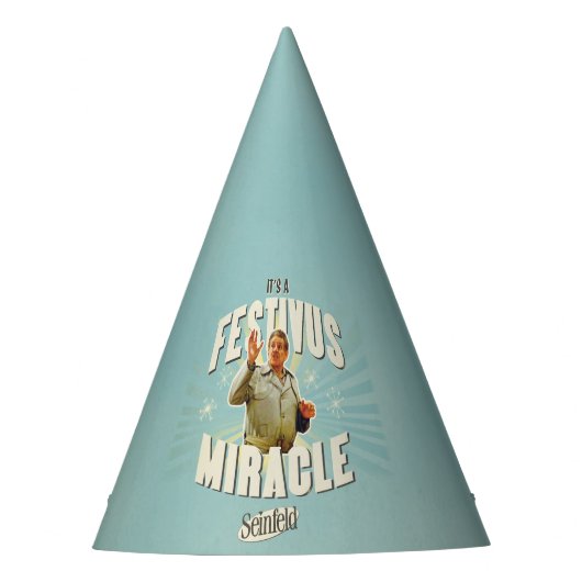 It's a Festivus Miracle パーティーハット (正面)