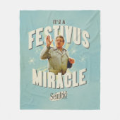 It's a Festivus Miracle フリースブランケット (正面)
