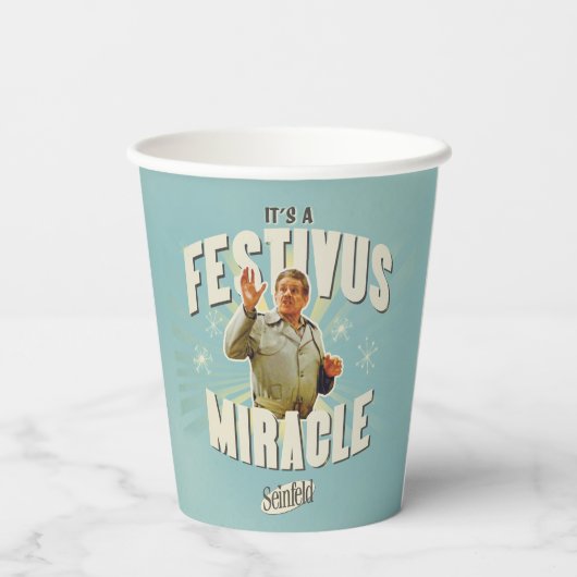 It's a Festivus Miracle 紙コップ (裏面)