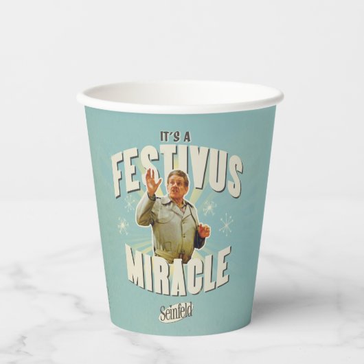 It's a Festivus Miracle 紙コップ (正面)