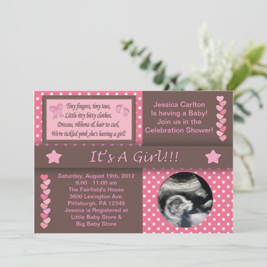 It's A Gerl （女の子です） 招待状 (スタンド正面)