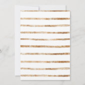 『It's a Gerl Baby Shawer Green Eucalyptus』(女の子の赤ちゃ 招待状 (裏面)