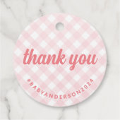 It's a Giram Baby Shower フェイバータグ (裏面)