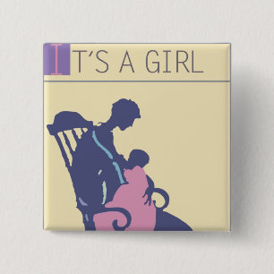 <It's a Girl> スティーブのコリアーによって 缶バッジ