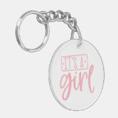 It's a Girl Acrylic Keychain キーホルダー (正面左)