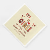 It's a Girl! Christmas Santa Hat Baby Shower (コーナー)