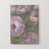 It's A Girl HOST 缶バッジ (正面)