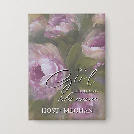 It's A Girl HOST 缶バッジ