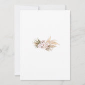 It's A Girl Little Peanut Baby Shower Invitation 招待状 (裏面)