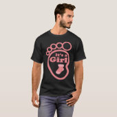 It's a Girl New Baby Reveal Party Pregnancy Announ Tシャツ (正面フル)