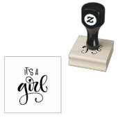 Its a girl stamp ラバースタンプ (押印)
