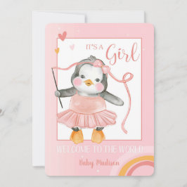 『It's a Girl - Welcome to the World Annoumence』（世界 招待状