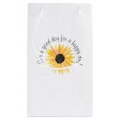 It's a good day for a happy day! スモールペーパーバッグ (裏面)