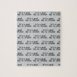 It's A Good Day To Crochet Hook and Yarn ジグソーパズル