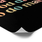 It's A Good Day To Do Math Back To School Teacher ポスター (角)