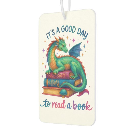 It's A Good Day To Read A Book カーエアーフレッシュナー (左)