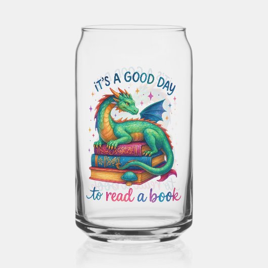 It's A Good Day To Read A Book  ガラス缶 (正面)