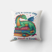 It's A Good Day To Read A Book  クッション (裏面)